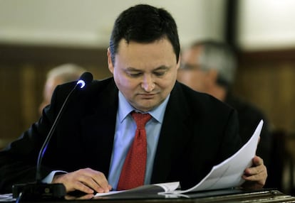 Augusto C&eacute;sar Taruni en el Tribunal Superior de la Comunidad Valenciana.