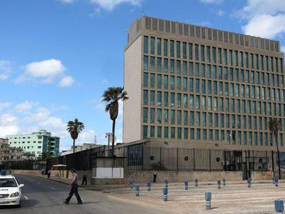 Sección de Intereses de los Estados Unidos en La Habana (Cuba).