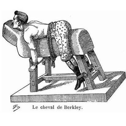 Una de las ilustraciones publicadas en los "Libros prohibidos", expuestos en la Biblioteca Nacional de Francia.