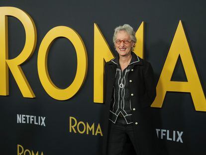 Lynn Fainchtein en el estreno de la película "Roma", en Hollywood, California, en diciembre de 2018.