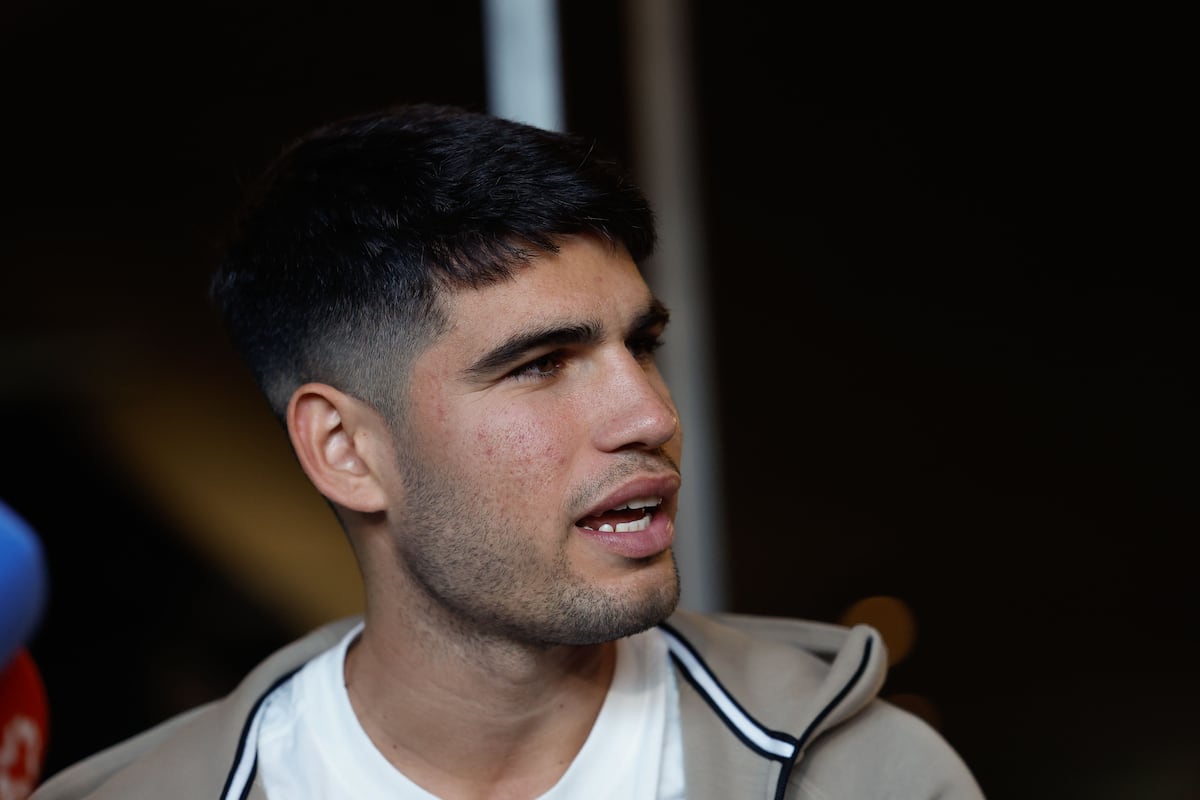 Alcaraz confirms that he will play the Mutua Madrid Open after recovering from his arm injury