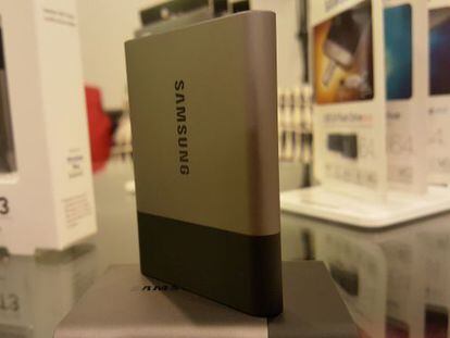 Samsung Portable SSD T3: disco duro externo rápido, ligero y seguro