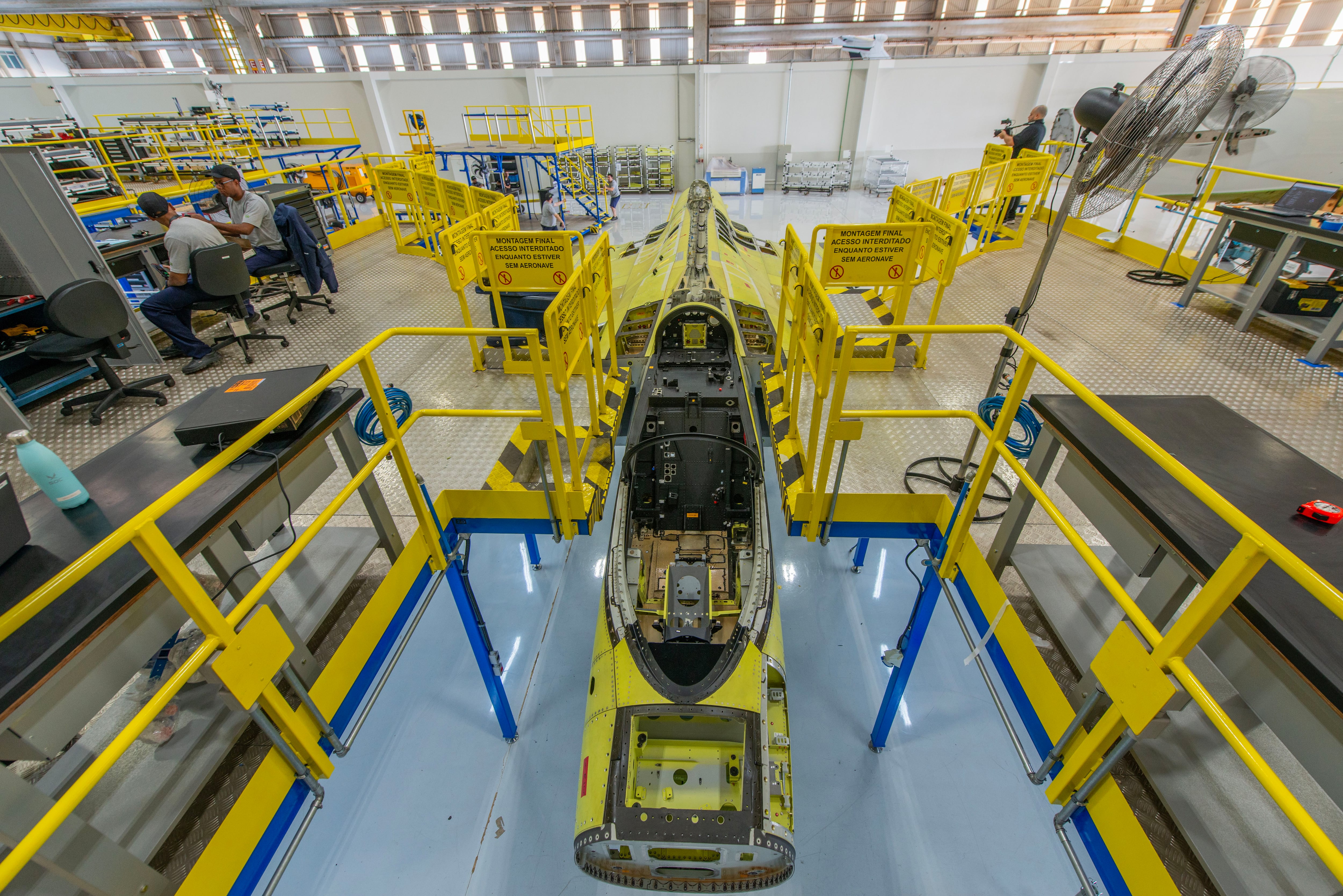 El primer avión supersónico de combate ‘made in Brasil’ cobra vida