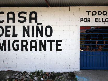 Uno de los albergues para ni&ntilde;os migrantes ubicados en Chiapas, sur de M&eacute;xico.