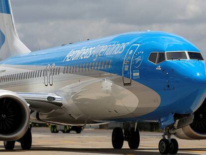 Boeing 737 MAX de Aerolíneas Argentinas