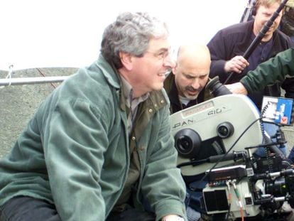 Harold Ramis, en el rodaje de &#039;Otra terapia peligrosa. &iexcl;Reca&iacute;da total!&#039;.