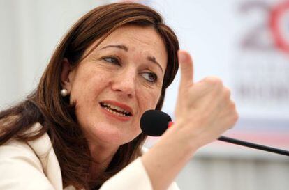 La secretaria de Estado de Cooperación de España, Soraya Rodríguez