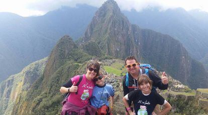 Perú fue uno de los 43 paises por los que la familia viajera pasó durante su vuelta al mundo.