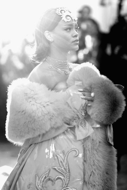 A todo color o en blanco y negro, no hay duda de que Rihanna fue la jefa de esta edición.