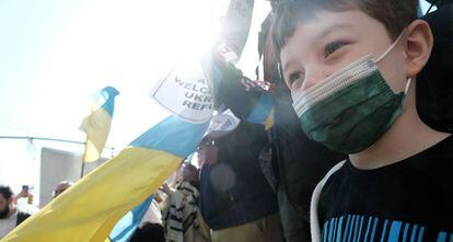 Marcha pro Ucrania en Nueva York
