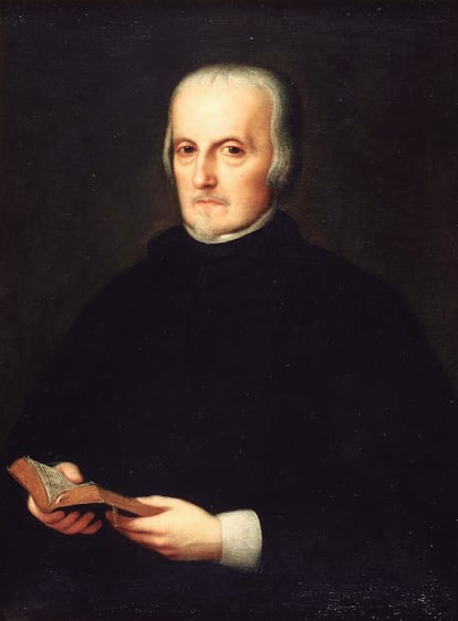 Retrato de Calderón, en el Museo Lázaro Galdiano, que erróneamente se considera que refleja el rostro del dramaturgo.