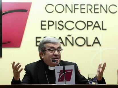 Luis Argüello, secretario general de la Conferencia Episcopal Española. 
