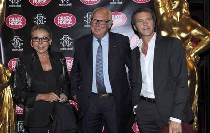 Víctor Manuel de Saboya y Marina con su hijo Emanuele Filiberto.