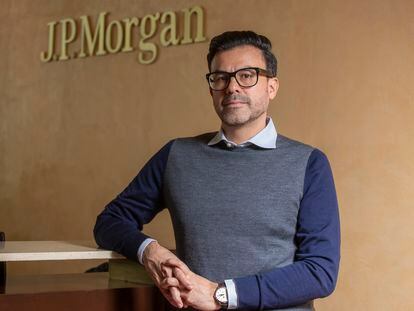 Gabriel Lozano, economista jefe para México y Centroamérica de JPMorgan, en  Ciudad de México, el 14 de diciembre de 2023.