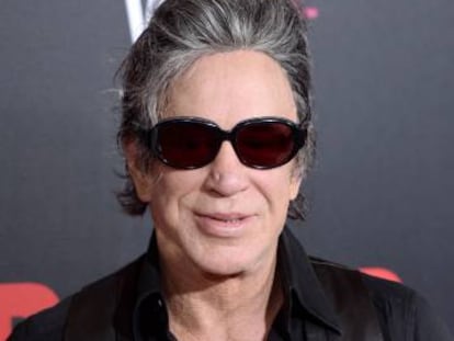 El actor Mickey Rourke.