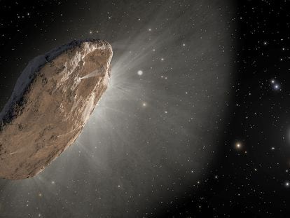 El primer intruso interestelar detectado pasando por el sistema solar, 1l/‘Oumuamua, se acercó a unos 38 millones de kilómetros del Sol en 2017.