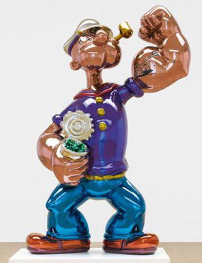 Popeye, de Jeff Koons.