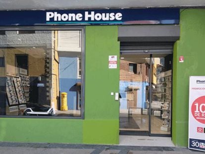 Una tienda de Phone House en Asturias.