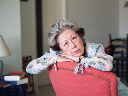 La poetisa sevillana Julia Uceda, en una imagen de la Fundación Unicaja.