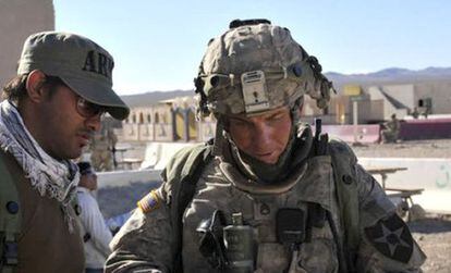 El sargento Robert Bales (derecha) en Fort Irvin, California. 