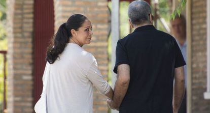 Isabel Pantoja, el pasado junio, en la prisi&oacute;n de Alcal&aacute; de Guada&iacute;ra.