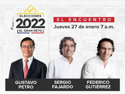 En video, el debate completo de este jueves entre los candidatos punteros a la presidencia de Colombia. 