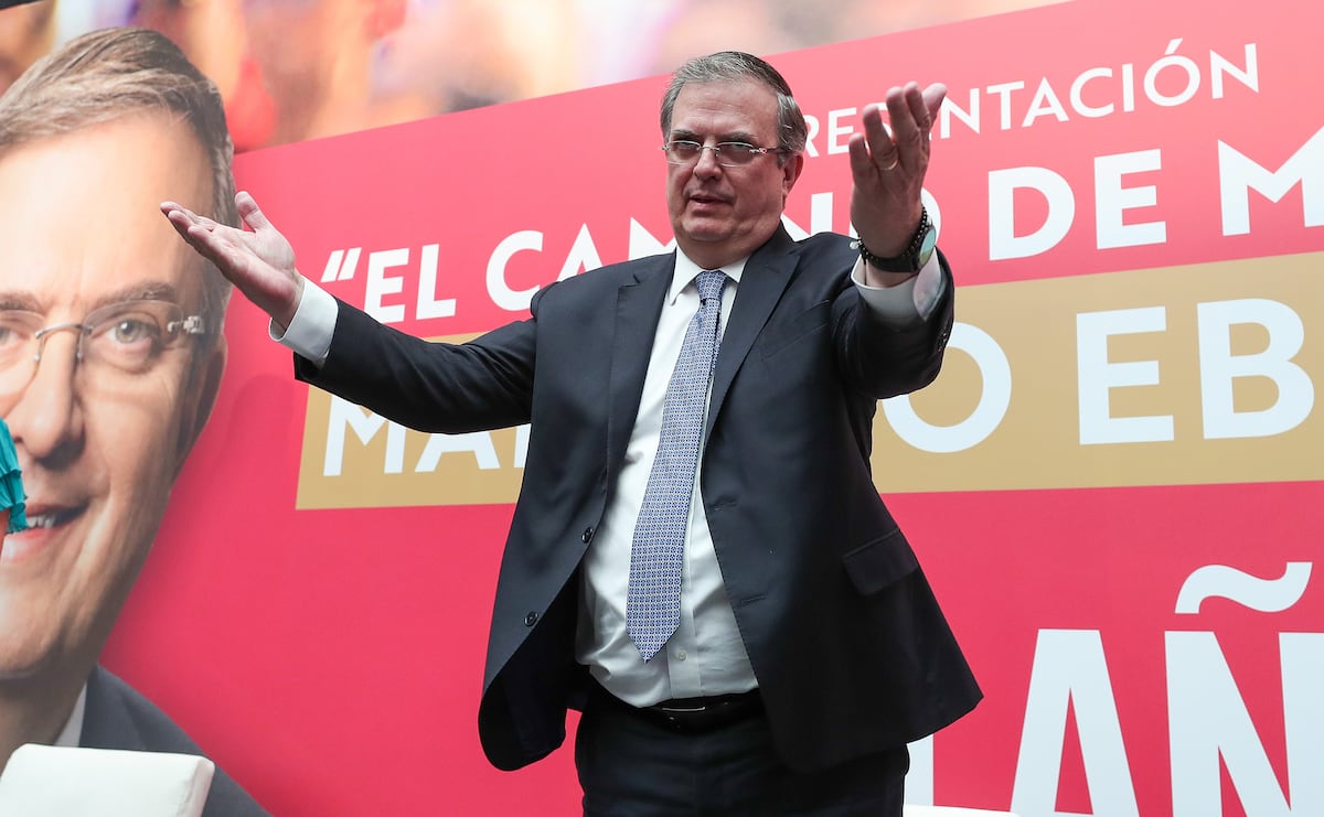 Marcelo Ebrard, sobre la candidatura presidencial de Morena: «O hay sondeo, o hay favorito»