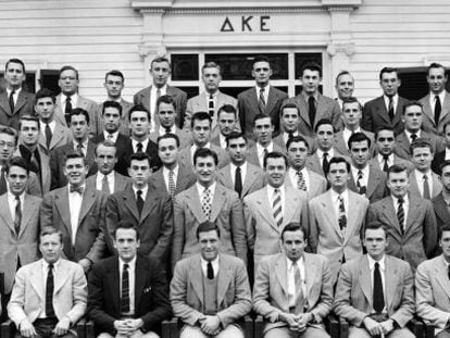 La masculinidad seg&uacute;n los miembros de Delta Kappa Epsilon, cap&iacute;tulo de la Universidad de Dartmouth, en 1948. Entonces tres de sus miembros ya hab&iacute;an presidido EE UU. Hoy, DKE ha sido expulsada de Yale por mis&oacute;gina.