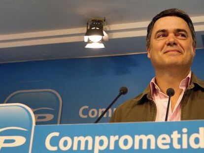 El portavoz del PP en el Parlamento, Carlos Rojas.