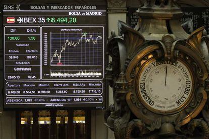 Los beneficios de las empresas cotizadas subieron con fuerza en 2013
