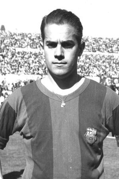 Luis Suárez, en su época de futbolista del Barcelona.