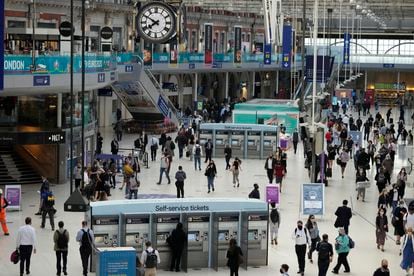 Waterloo Station en Londres el 14 de julio. 