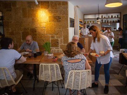 Restaurante Almanaque, en Cádiz.