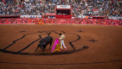 Una corrida en la plaza de toros de Ciudad de México, el domingo 12 de diciembre de 2021.