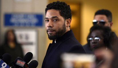 El actor Jussie Smollet, el pasado marzo.