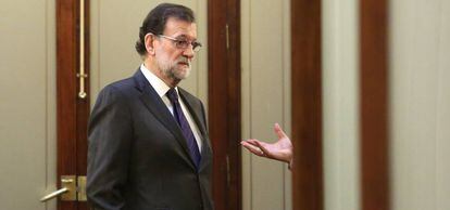 El presidente del Gobierno, Mariano Rajoy.