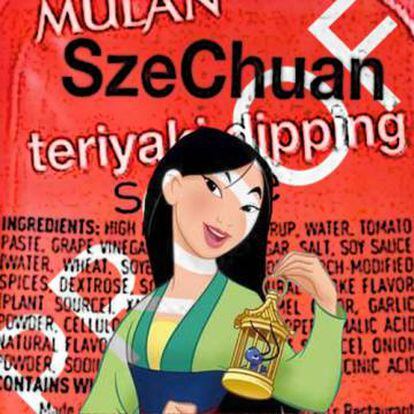 Un sobre de salsa SzeChuan.