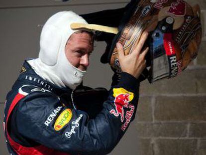 Vettel, tras lograr la 'pole'