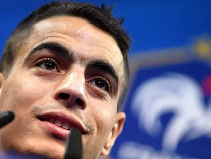 Ben Yedder, con la selección francesa.