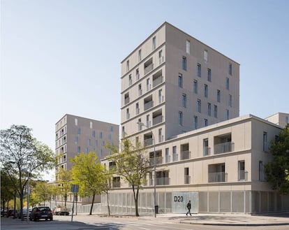 Edificio de consumo casi nulo diseñado por TAAs en Carabanchel, Madrid.