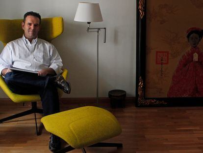 Jesús Encinar, fundador de Idealista.com, inmobiliaria en Internet, en la Redacción de EL PAÍS.