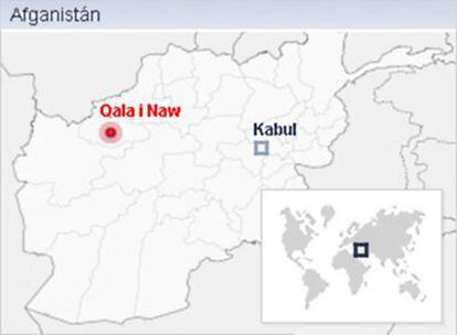 Qala i Naw, la provincia afgana donde están desplegadas Tropas españolas pertenecientes al Grupo Táctico de Apoyo a las Elecciones.