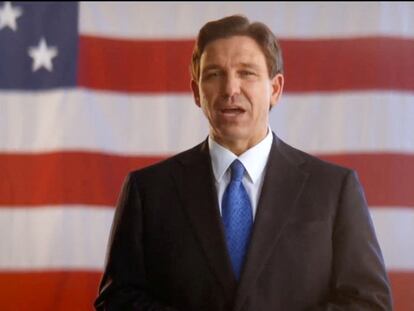 Ron DeSantis anuncia su candidatura a la nominación republicana, el pasado miércoles en Twitter.