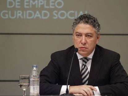 El secretario de Estado de Seguridad Social, Tom&aacute;s Burgos.