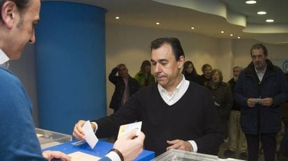 El vicesecretario de Organizaci&oacute;n y Electoral del PP, Fernando Mart&iacute;nez-Maillo.