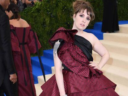 Lena Dunham, en la Gala del Met.