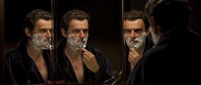 El actor Denis Podalydès, en la piel de Nicolas Sarkozy.