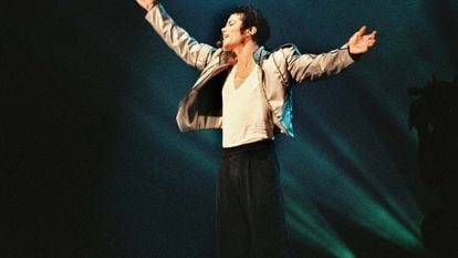 Michael Jackson durante el 'Dangerous Tour', en 1992.