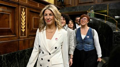Yolanda Díaz, vicepresidenta segunda y ministra de Trabajo.