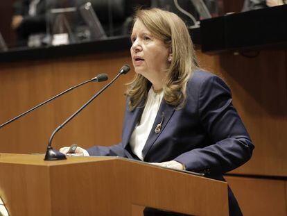 Loretta Ortiz, ministra de la Suprema Corte de Justicia de la Nación, en noviembre de 2021.